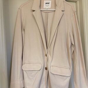 Aerie French terry boyfriend blazer